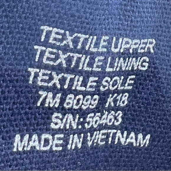 Tory Burch Catalina 3 Wedge Espadrille Sandals Size 7 Blue Red White Stripes EUC - Picture 10 of 12